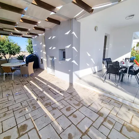 Beach Villa With Private Pool And Bbq 17 Perivolia Exterior photo